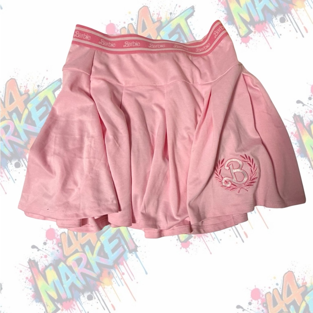 Barbie Blush Pink Flared Skirt
